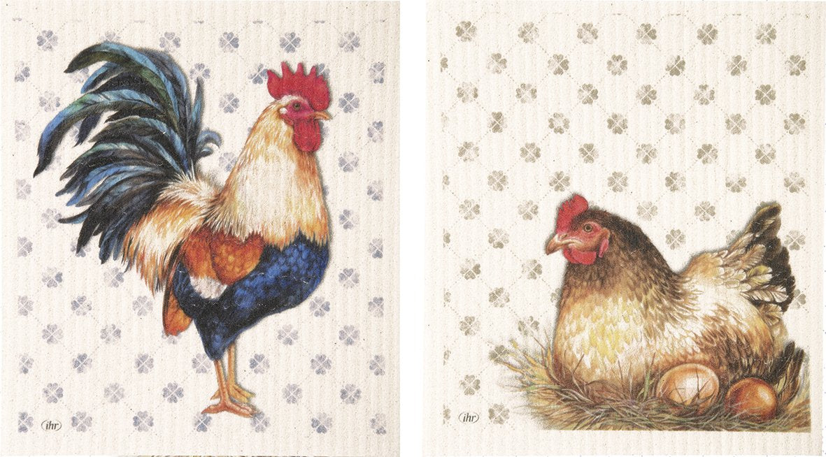 Bayetas de cocina Albert Rooster (pack de 2)