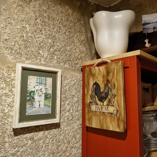 Tabla de madera Gallo Farm