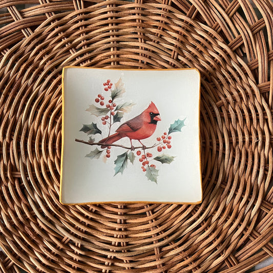 Plato de pan cardenal