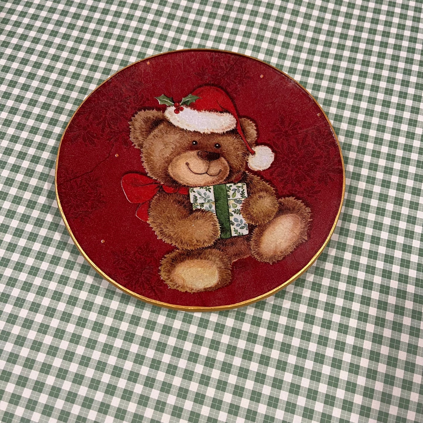 Plato redondo Teddy