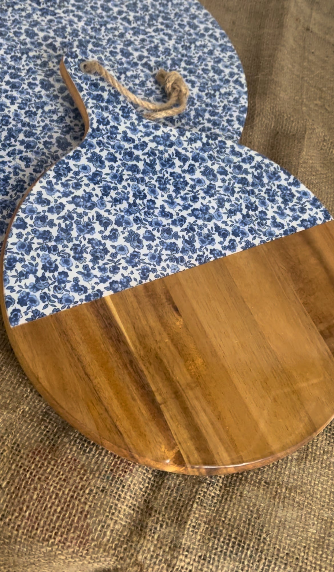 Tabla de cocina Liberty azul