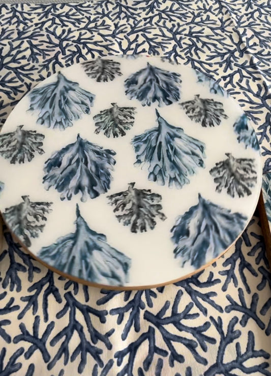 Tabla giratoria Coral Azul