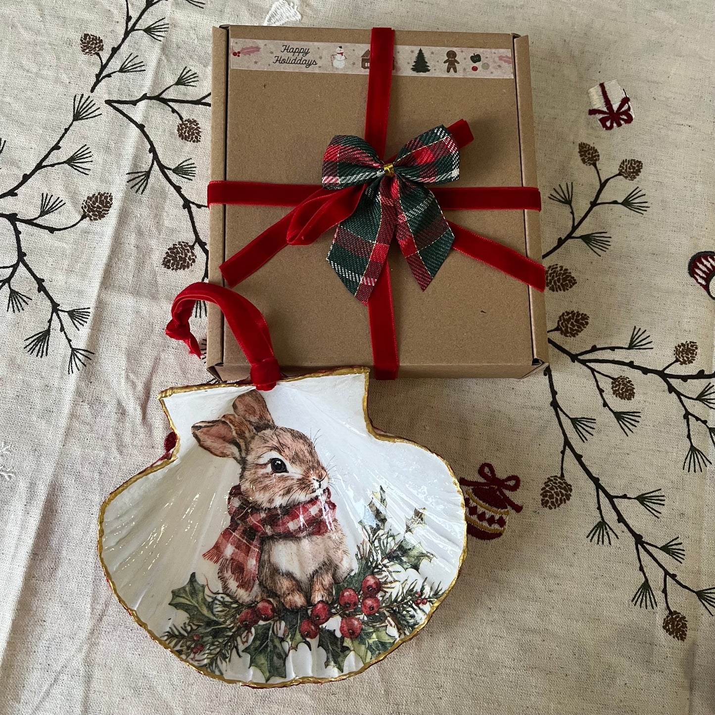 Concha de Navidad ganso