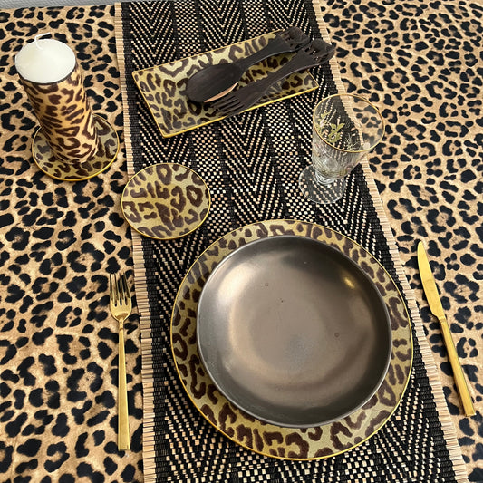 Plato/bandeja Animal Print