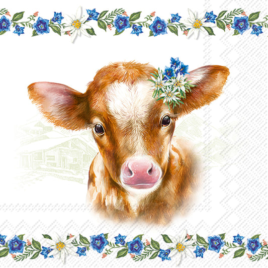 Servilleta Edelweiss vaca