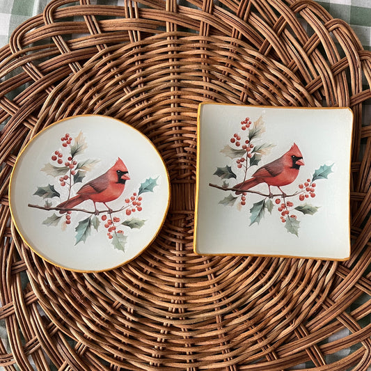 Plato de pan cardenal