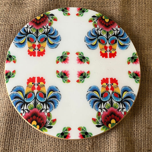 Tabla giratoria Folk Rooster