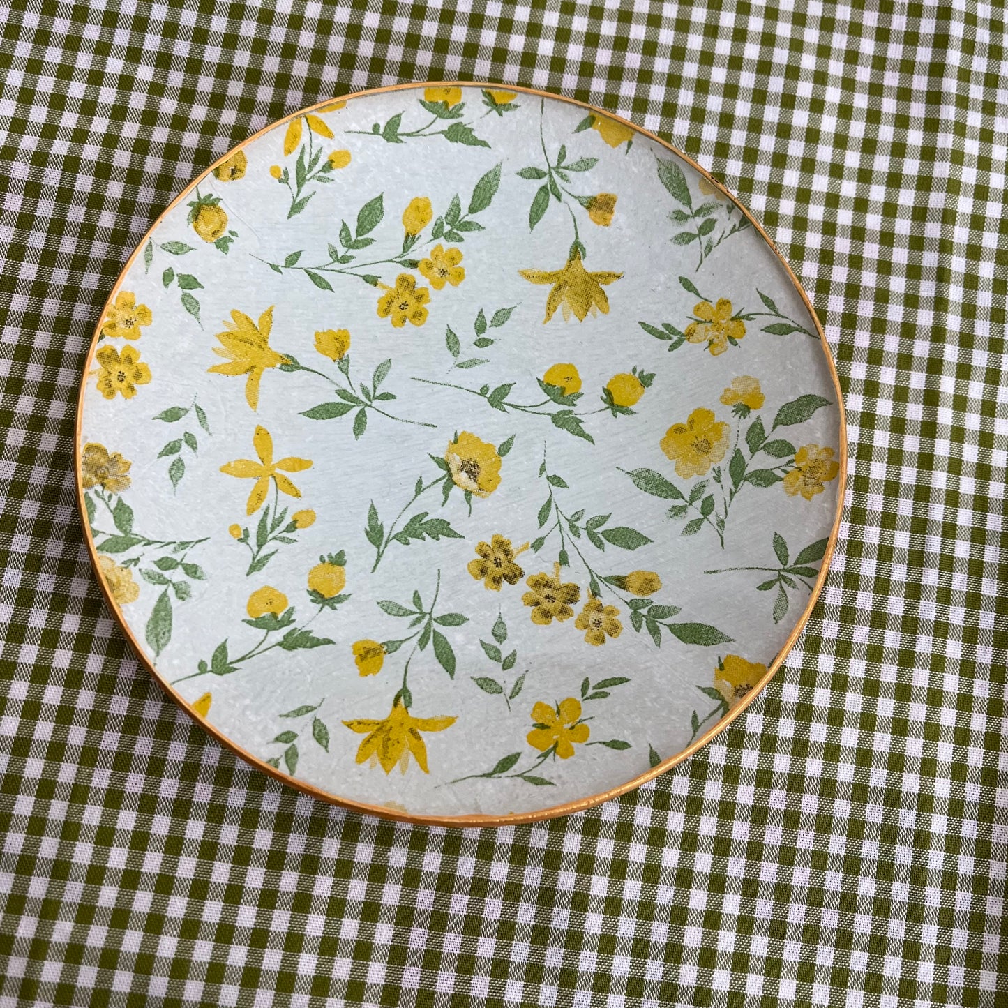 Plato/ bandeja Happy Flowers