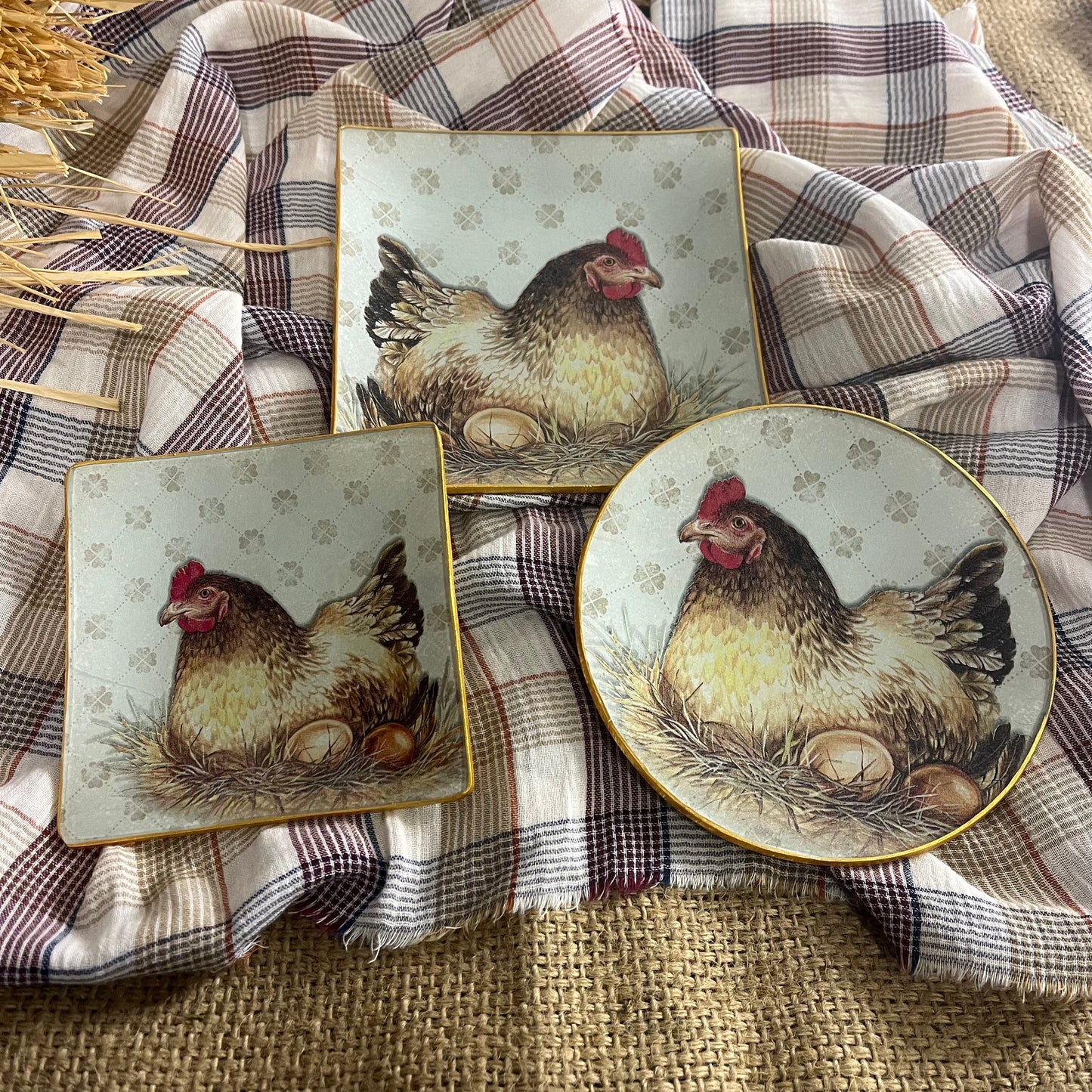 Plato gallina modelo Poule (Albert Rooster)