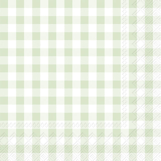 Servilletas de papel cuadro Vichy