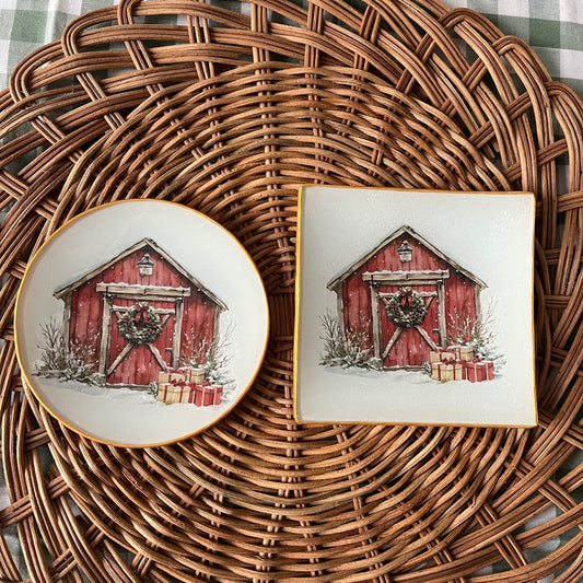 Plato de pan cobertizo