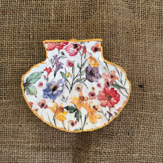 Concha de vieira Soft Flowers