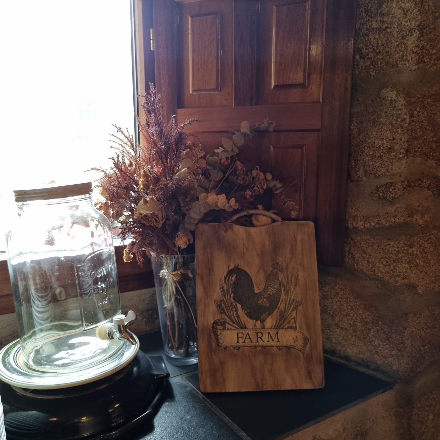 Tabla de madera Gallo Farm