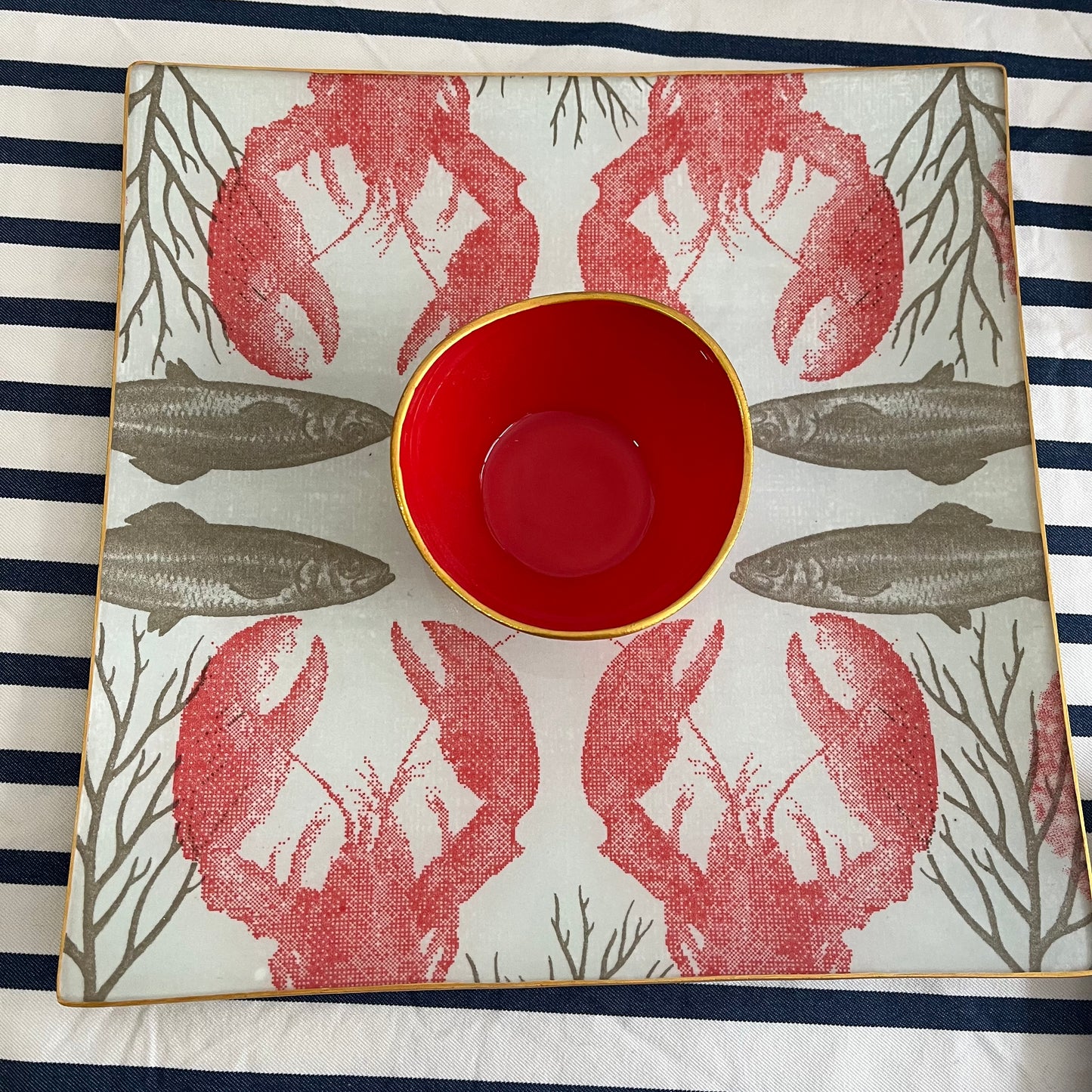 Plato/bandeja modelo Lobster
