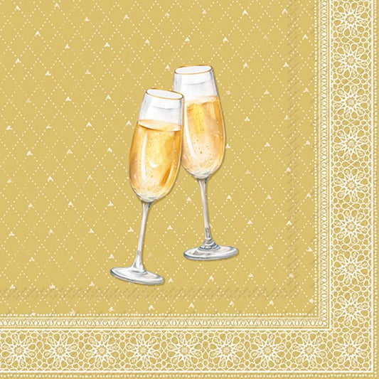 Servilleta Golden Drinks