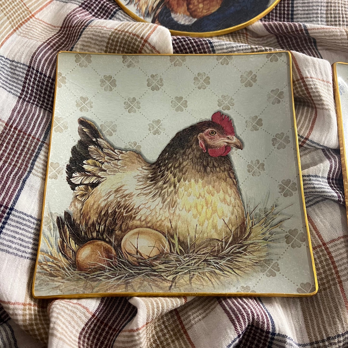 Plato gallina modelo Poule (Albert Rooster)