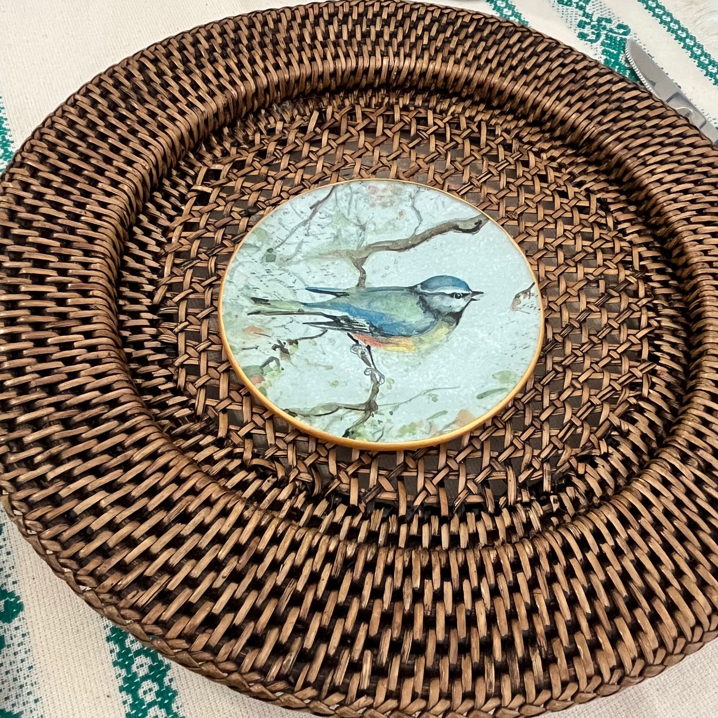 Plato redondo TITMOUSE