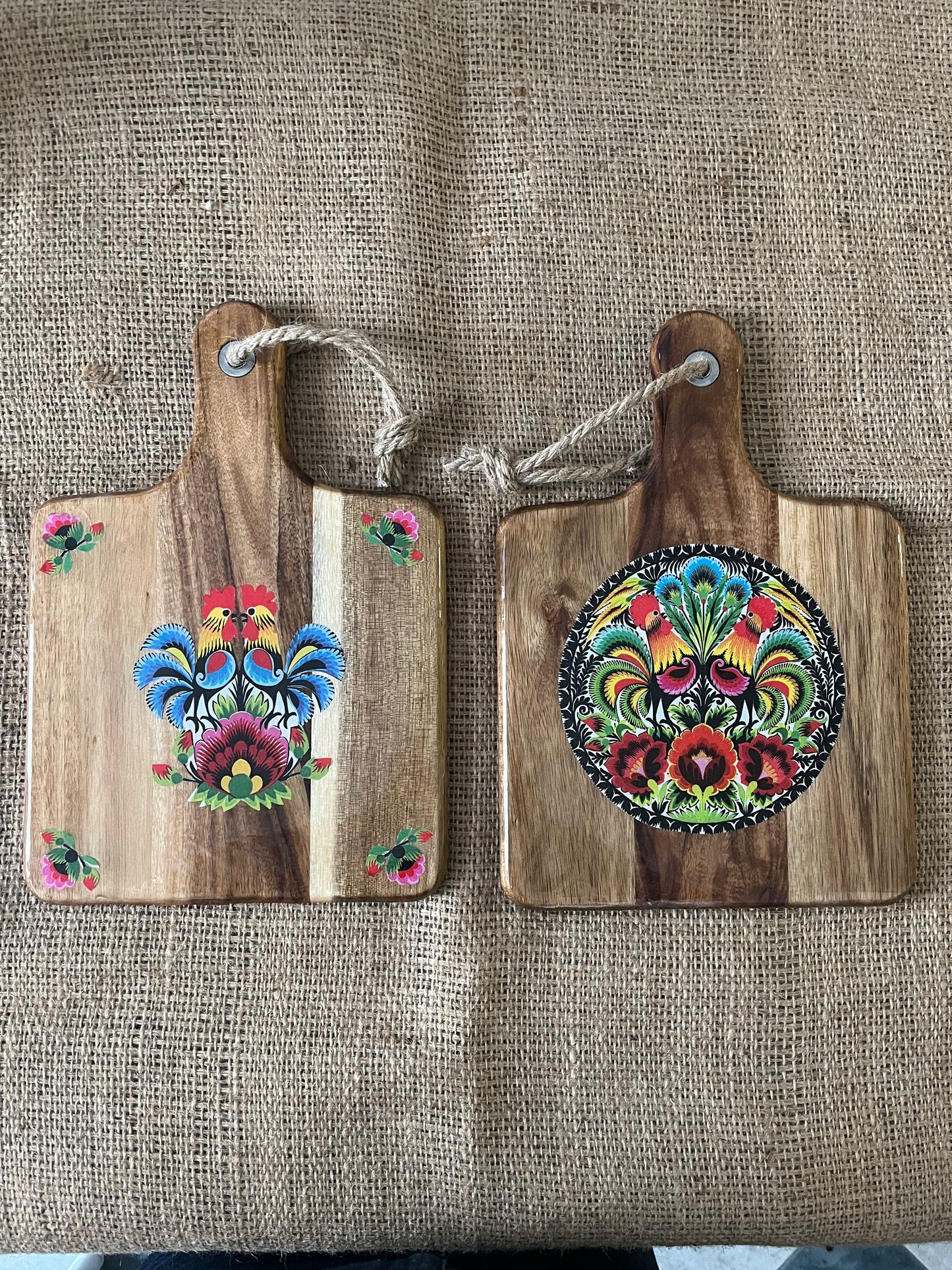 Tabla de aperitivo Folk Rooster