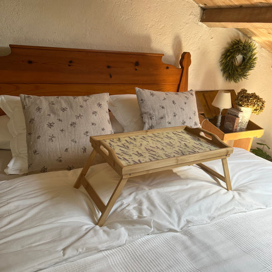 Bandeja desayuno lavanda