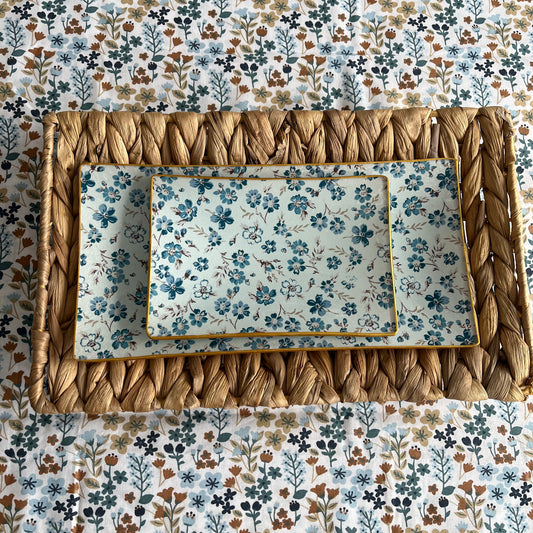 Bandeja rectangular Laura Blue