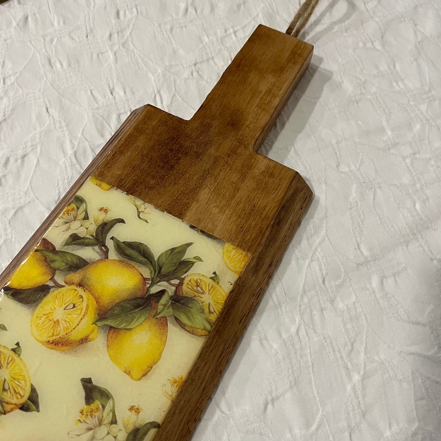 Tabla de cocina limones