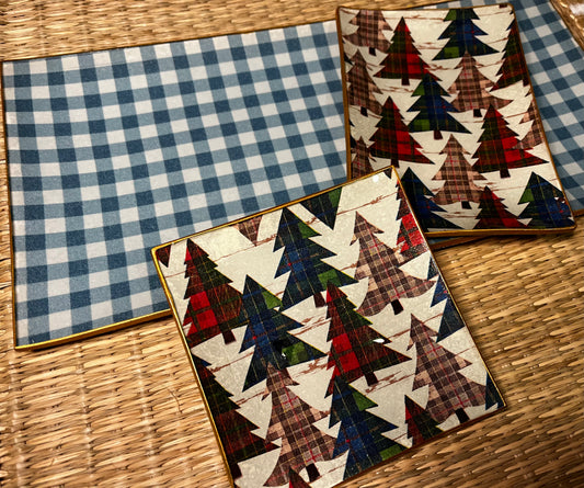 Bandeja abeto tartán