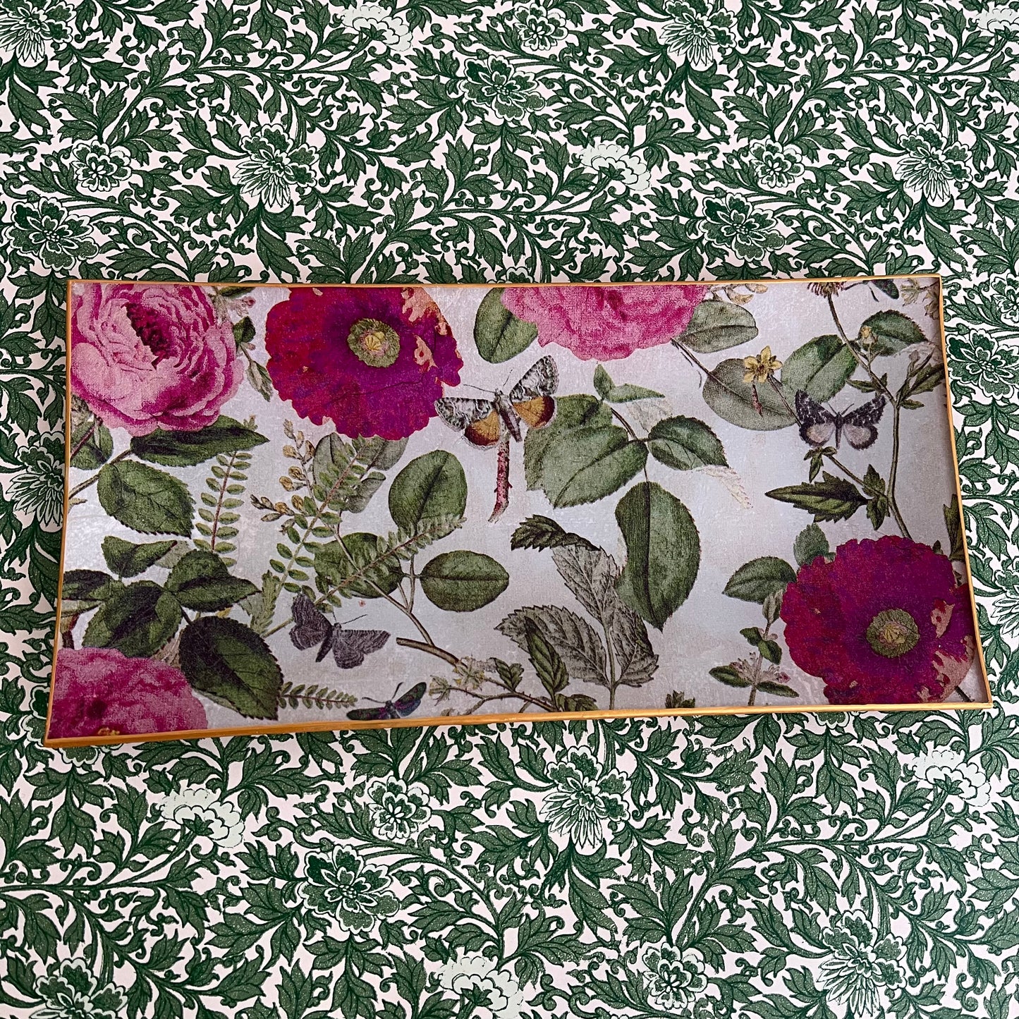 Bandeja rectangular spring