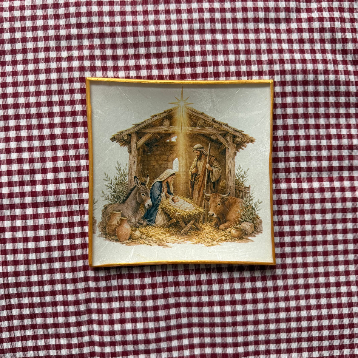Platitos Niño Jesús y Portal de Belén