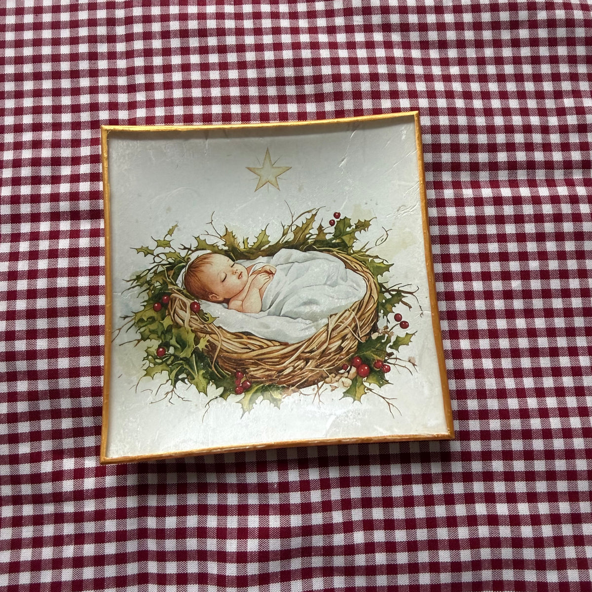 Platitos Niño Jesús y Portal de Belén