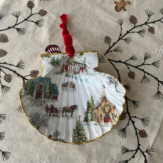 Concha de Navidad poblado