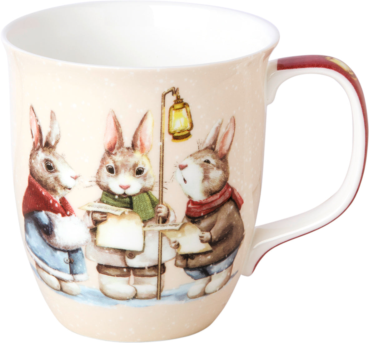 Taza Villancico Leise rieselt der Schnee