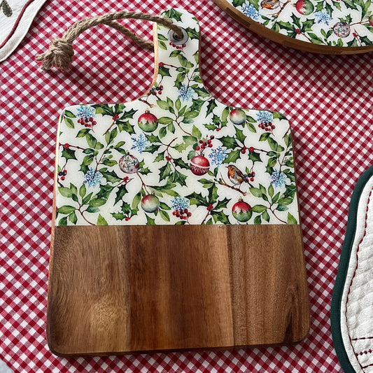 Tabla de aperitivo Christmas Holly