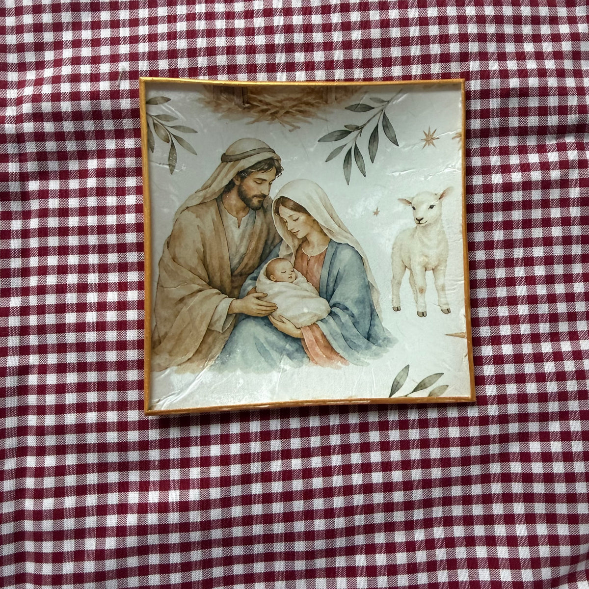 Platitos Niño Jesús y Portal de Belén