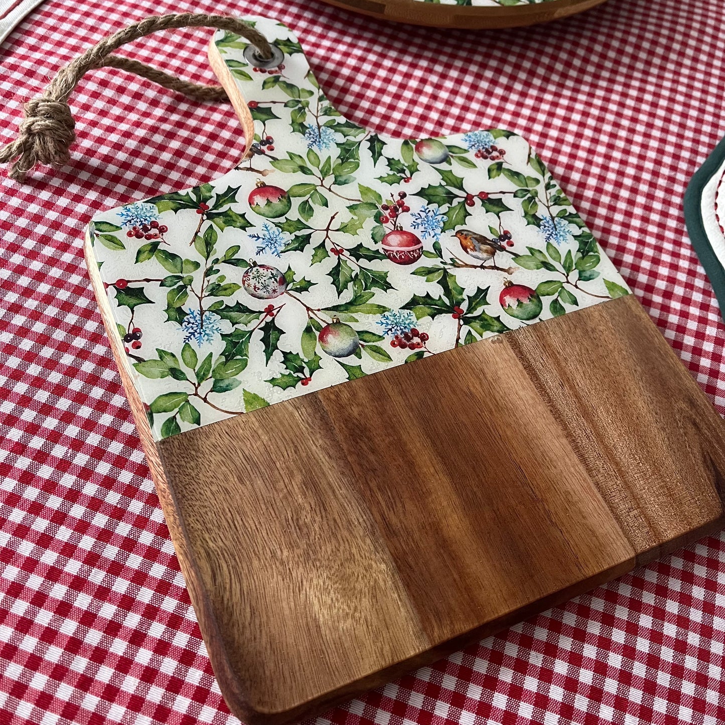 Tabla de aperitivo Christmas Holly