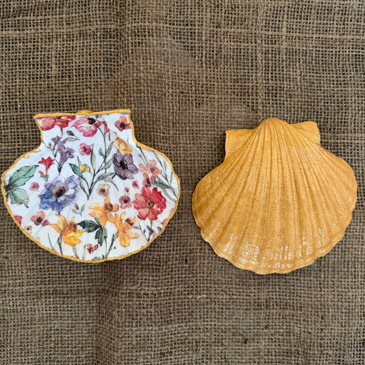 Concha de vieira Soft Flowers