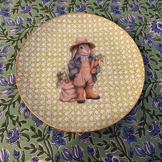 Plato Rabbit granjero