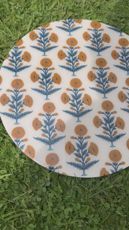 Tabla giratoria Poppy amarillo