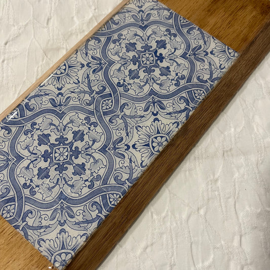 Tabla de cocina azulejo