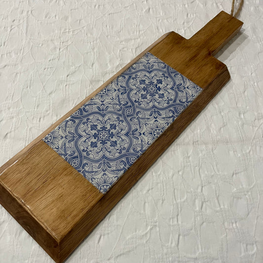 Tabla de cocina azulejo